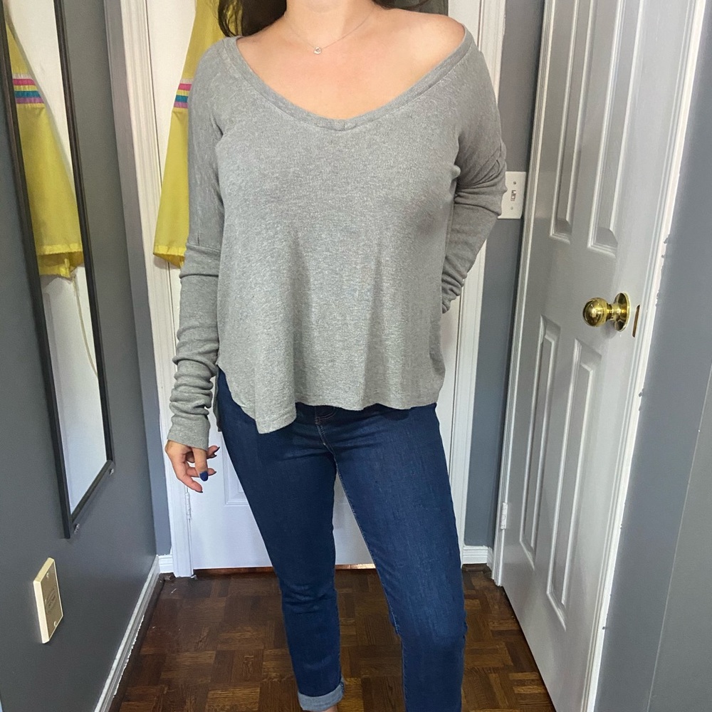 off the shoulder long sleeve